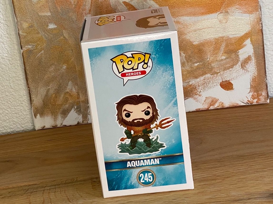 Funko Statuette: Funko Pop - Aquaman #245 – Nuovo e nell'imballaggio originale da Oensingen venduto da CSCollectors 3