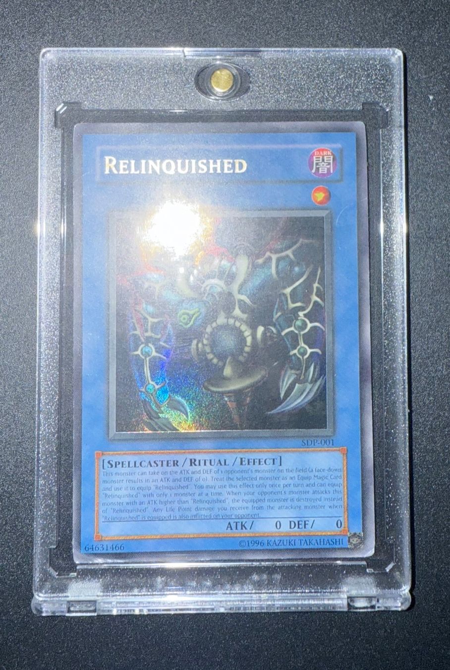 Relinquished SDP-001 Holo (Ultra Rare) Yu Gi Oh (Gebraucht) in ...