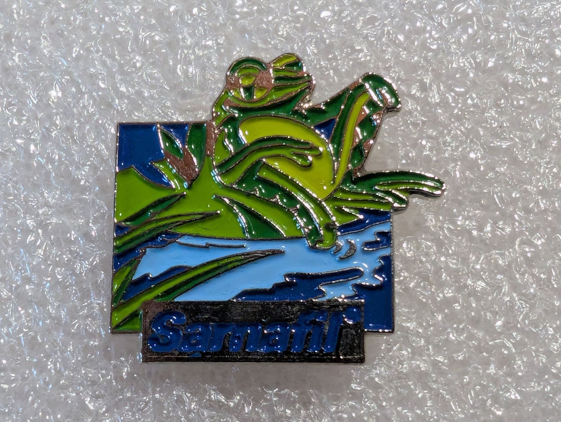 Placchette & Badge: Ansteckpin 261: Sarnafil – Usato da Oppligen venduto da Pin-Fall-Shop