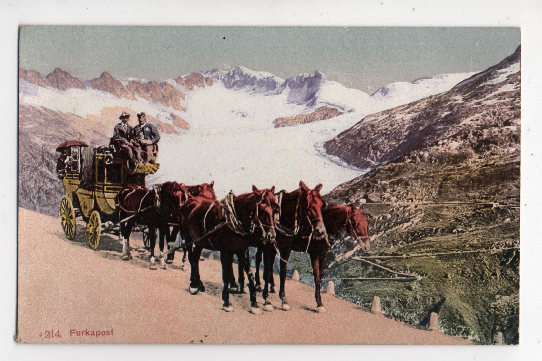 Cartes postales: FURKAPOST Postkutsche – Neuf (Voir description) à Jona par philajona