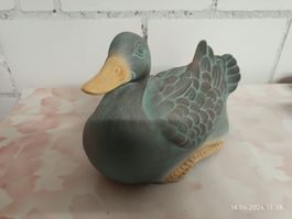 Deko-Ente für Garten/Balkon, wie neu! 🦆