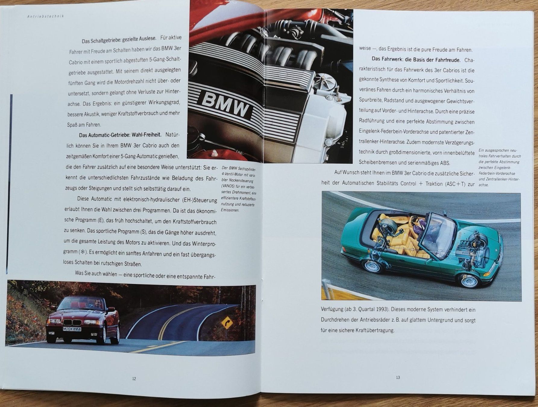 BMW Documenti: BMW  3er  Cabrio  1993 – Usato da huenenberg venduto da Suizofelize 3