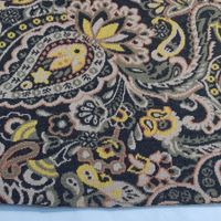 Ital. Viskose Double Jacquard Jersey 2.3x1.50m Paisley verde