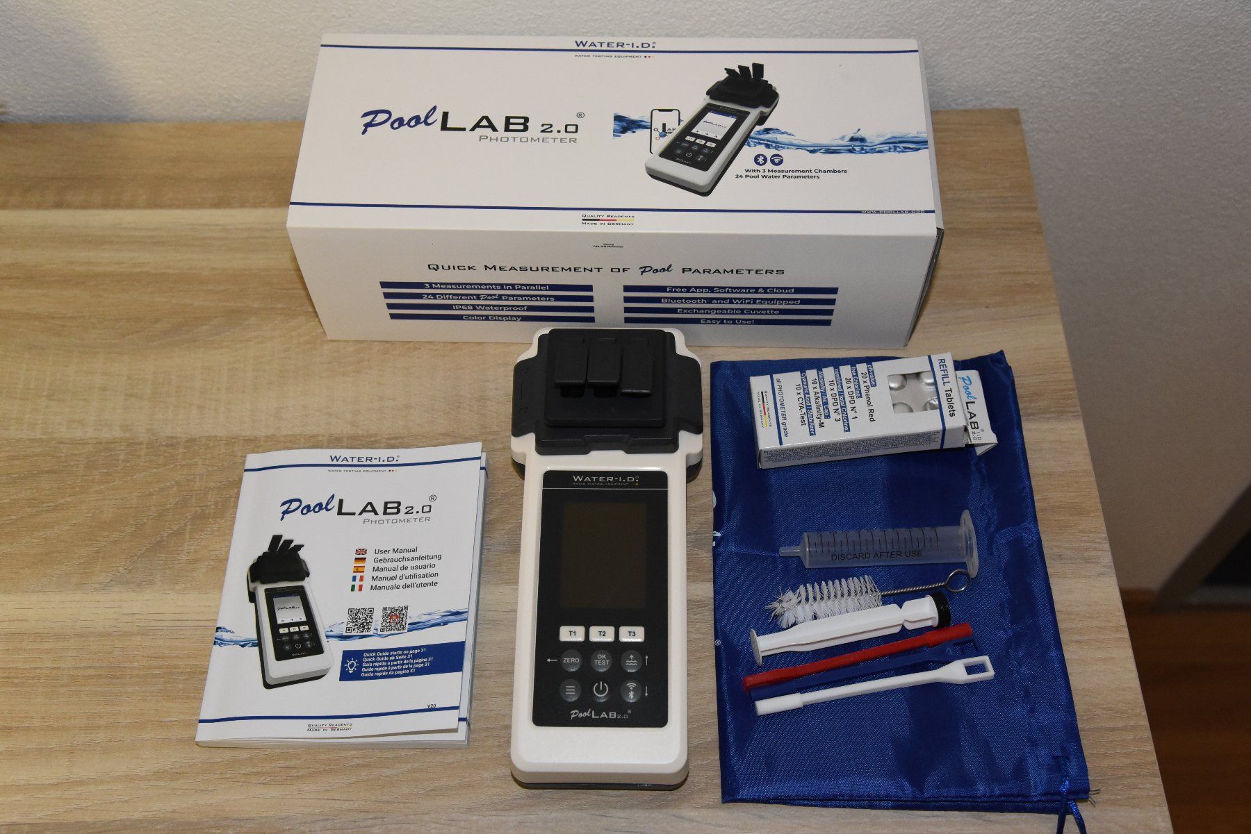 Misurare: PoolLab 2.0 Photometer – Nuovo (secondo la descrizione) da Frauenfeld venduto da Jasan