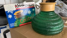 Christbaumständer Krinner Cristall, Glas, Vintage, Top!