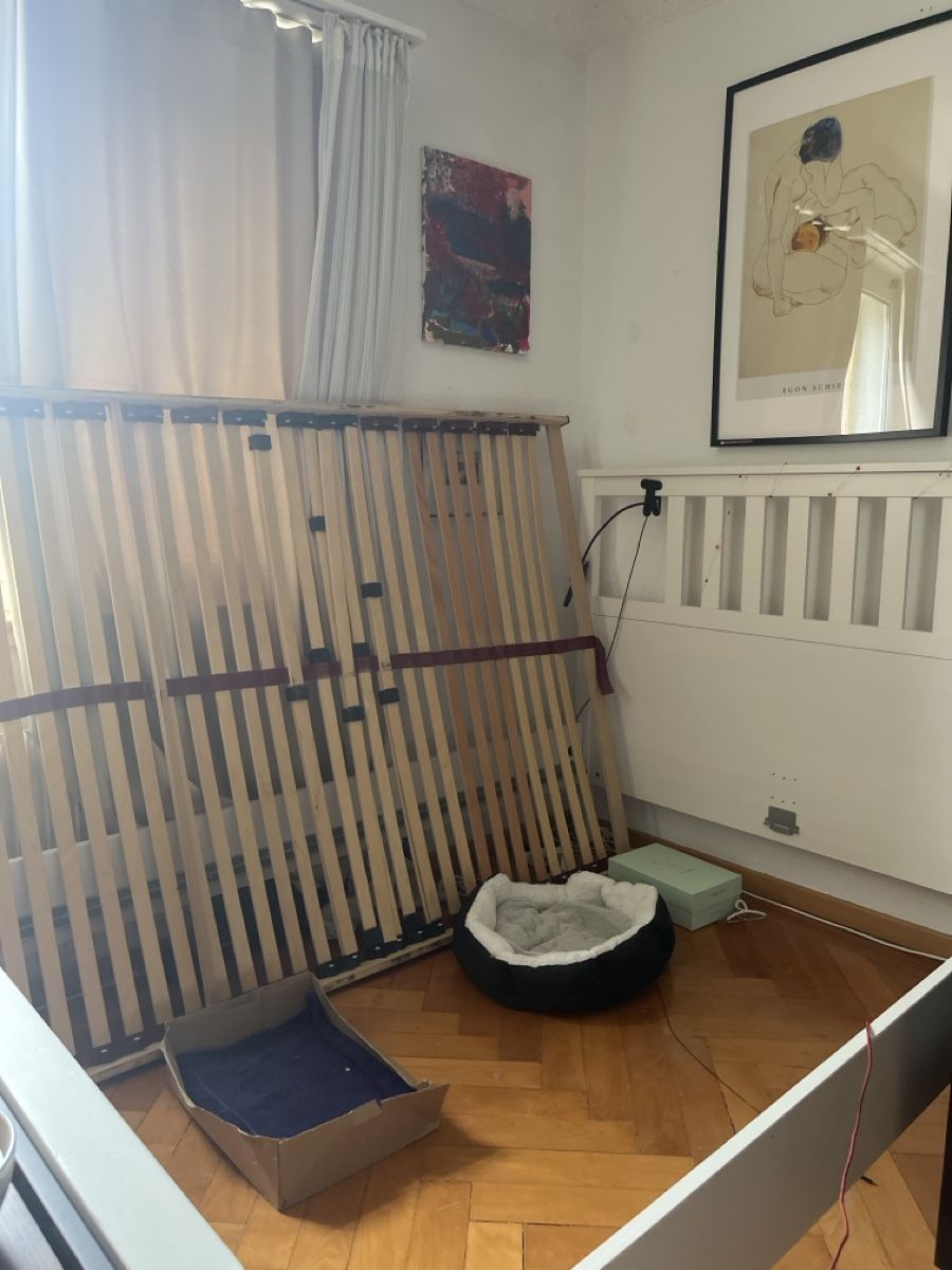 Ikea Betten: Ikea Bettgestell weiss 140x200 – Gebraucht aus Zürich von mir_f2gn