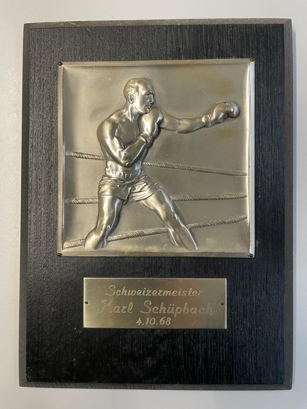 Altre raccolte & rarità: Boxen Sportpreis Schweizer Meister 1968 – Usato da Schwerzenbach venduto da Tamama