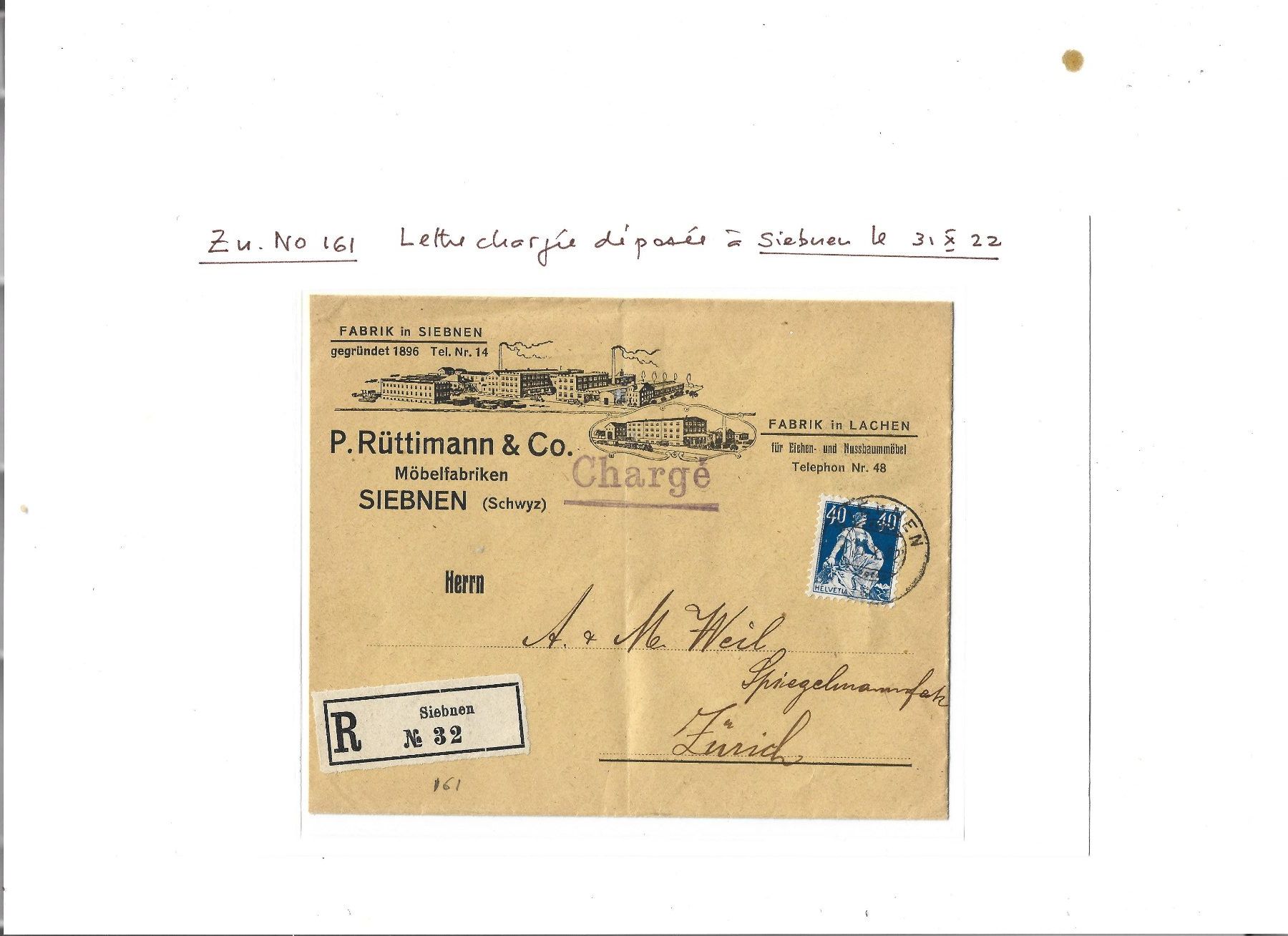 Tutti i francobolli: lettre philatélique, Briefmarkenbrief – Nuovo e nell'imballaggio originale da Delemont venduto da toutdubon11