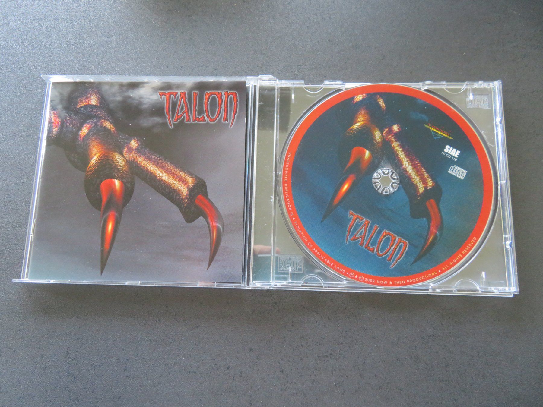 CD: TALON Same 2002 HARD ROCK Metal CD – Usato da Niederbipp venduto da Onyx32