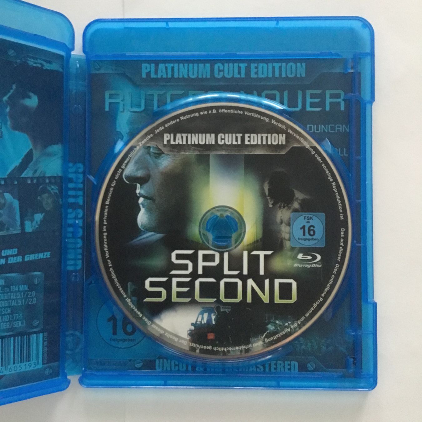 Tutti i DVDs: Split Second Blu Ray Rarität – Nuovo (secondo la descrizione) da Blauen venduto da sternchen66 2