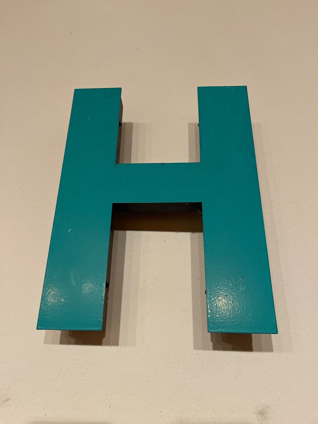 Toutes les décorations: Alublech-Buchstabe H – D'occasion à Thalwil par alfons03
