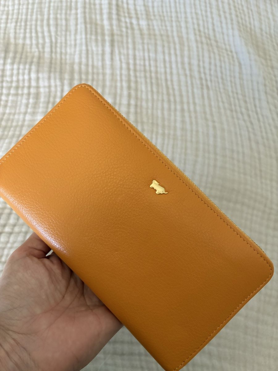 Braun Büffel Portamonete: Braun Büffel wallet with golden features – Usato da Mont-sur-Rolle venduto da Rozsnora