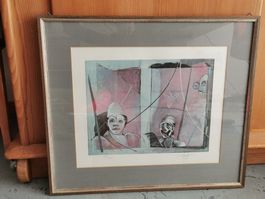Rolf Knie Lithografie