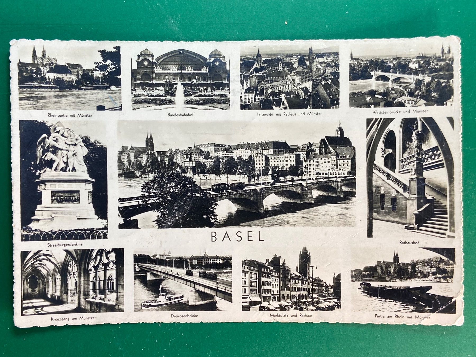 Cartoline postali: Basel - 11 Ansichten – Usato da Steg VS venduto da _vinci_