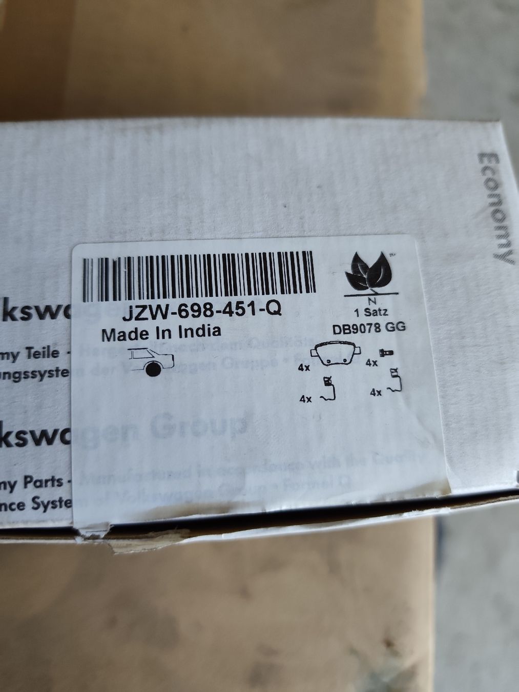 Tutti pezzi di ricambio auto: Bremsbeläge VW/Seat/Skoda – Nuovo (secondo la descrizione) da Rebstein venduto da andi322 2