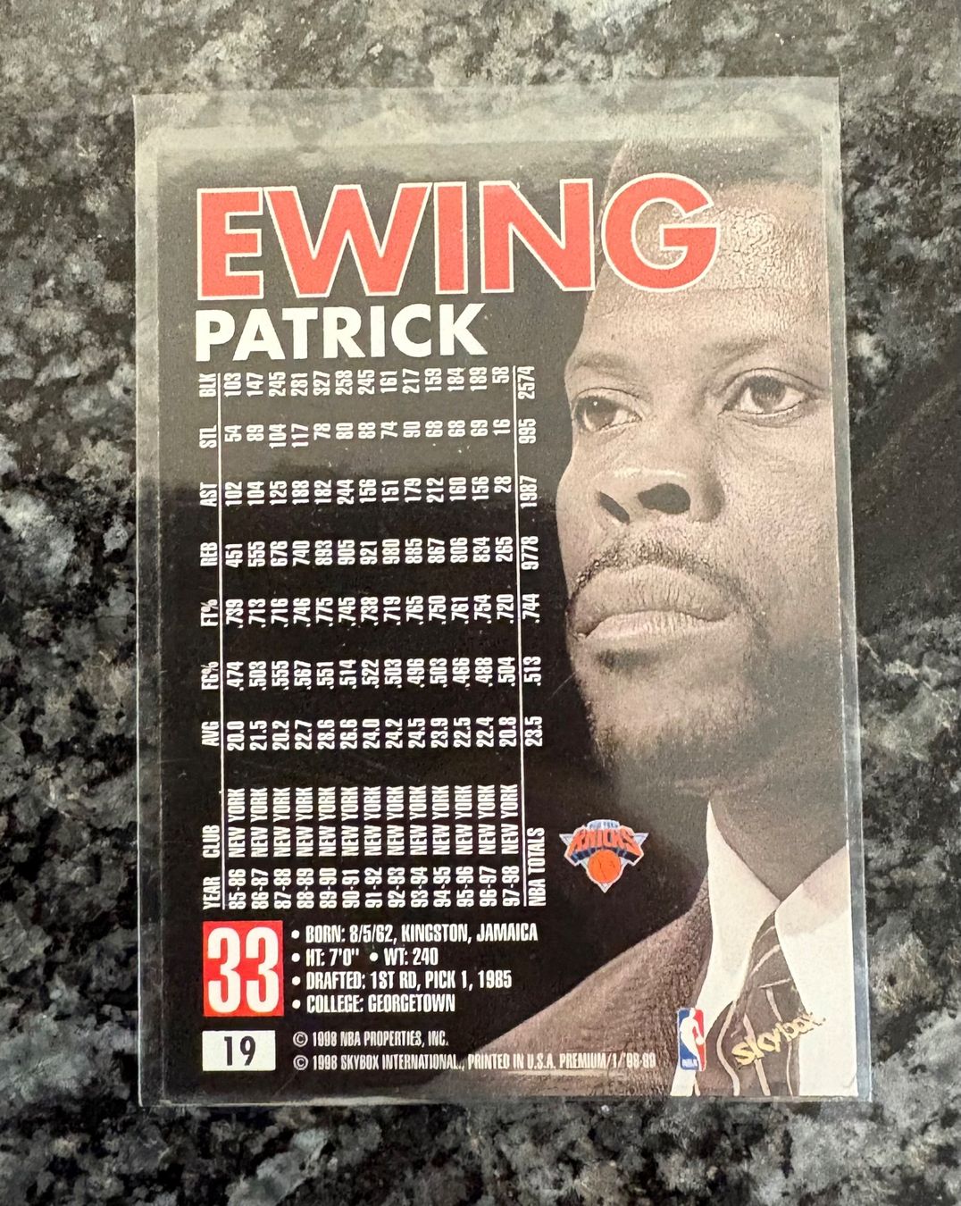 Nba Sammelbilder & Trading cards: NBA Patrick Ewing Skyboxes x Premium 98/99 Card – Neu (gemäss Beschreibung) aus Muttenz von joba23 1