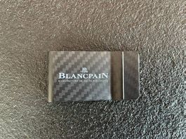 Pince à billet Blancpain en fibre de carbone -  Neuve