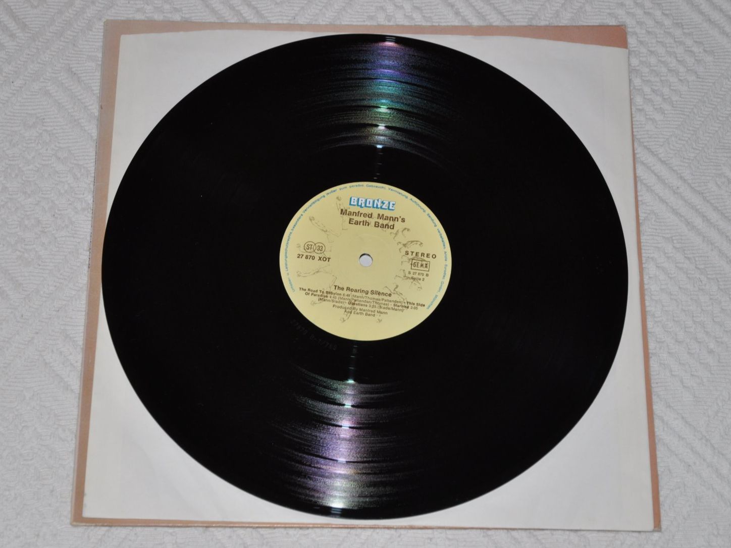 Dischi in vinile: LP Manfred Mann's Earth Band - The Roaring Silence – Usato da Boll venduto da Theodora15 4