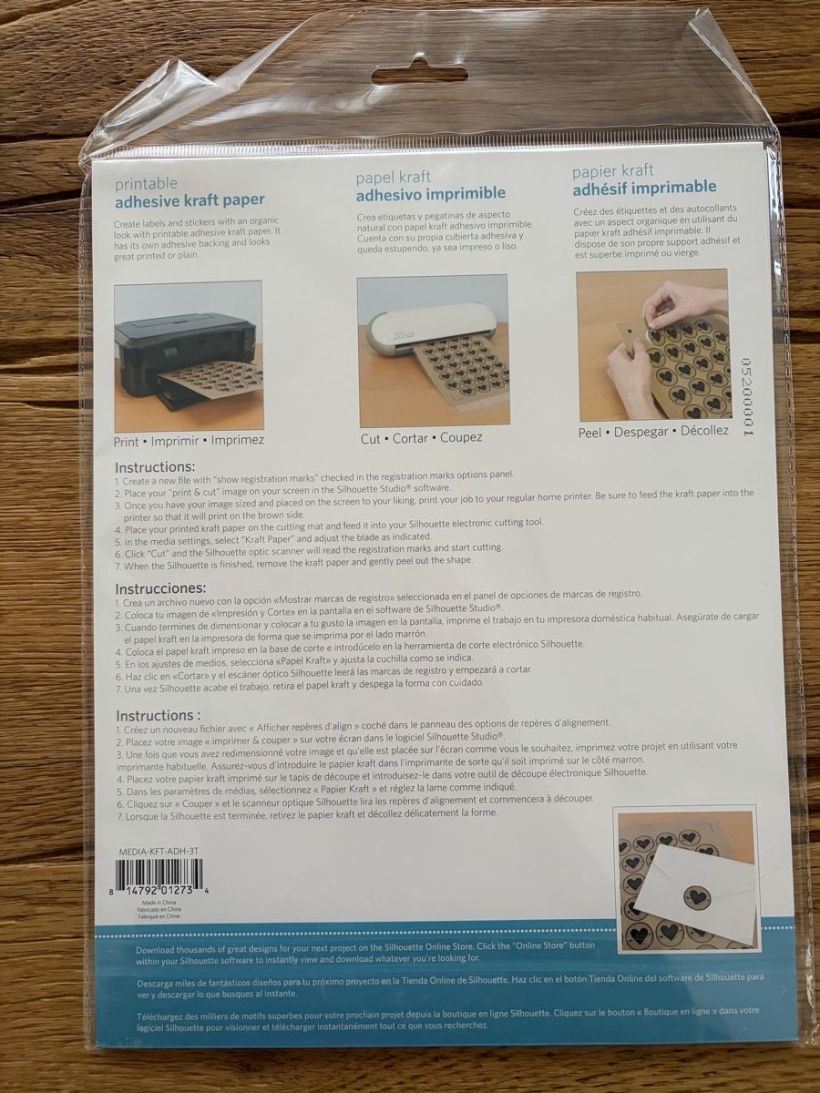 Carta: Selbstklebendes Kraftpapier  – Nuovo e nell'imballaggio originale da Burgdorf venduto da nib_zf7z 1