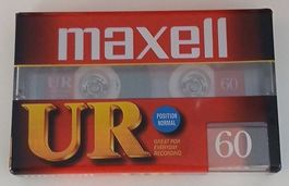 Maxell UR 60 Kassetten NEU
