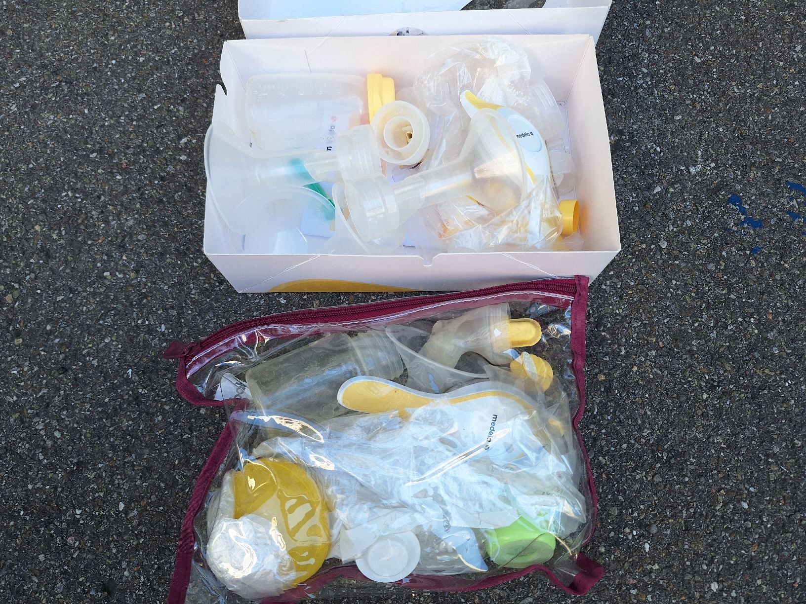 Medela Baby-Mahlzeiten: Stillpumpe inklusive viel Zubehör – Gebraucht aus Basel von Svidovic 3