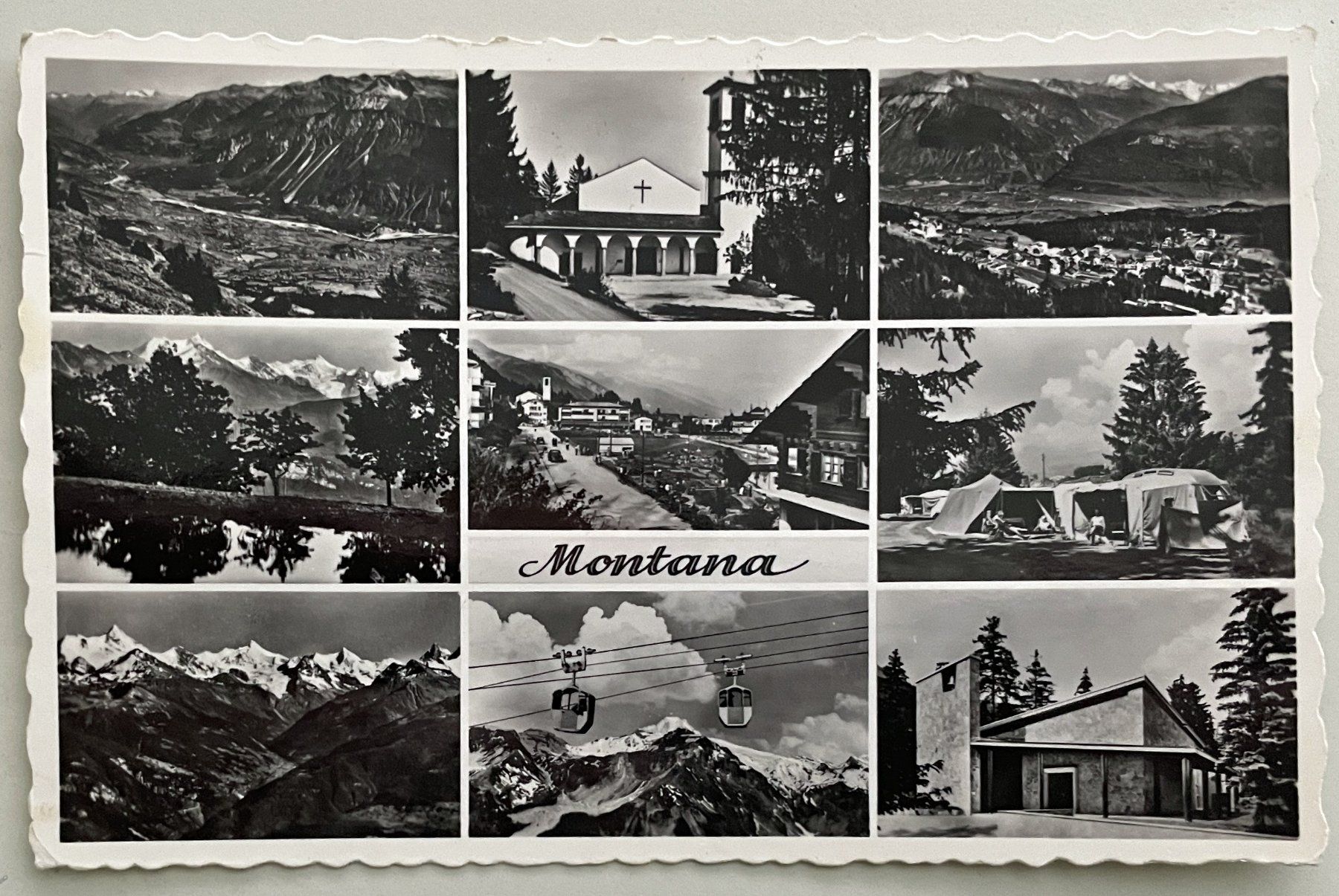 Cartoline postali: Montana – Usato da Savagnier venduto da Ne2065