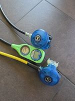 Scubapro MK20 mit Uwatec Tauchcomputer und Finimeter+Octopus