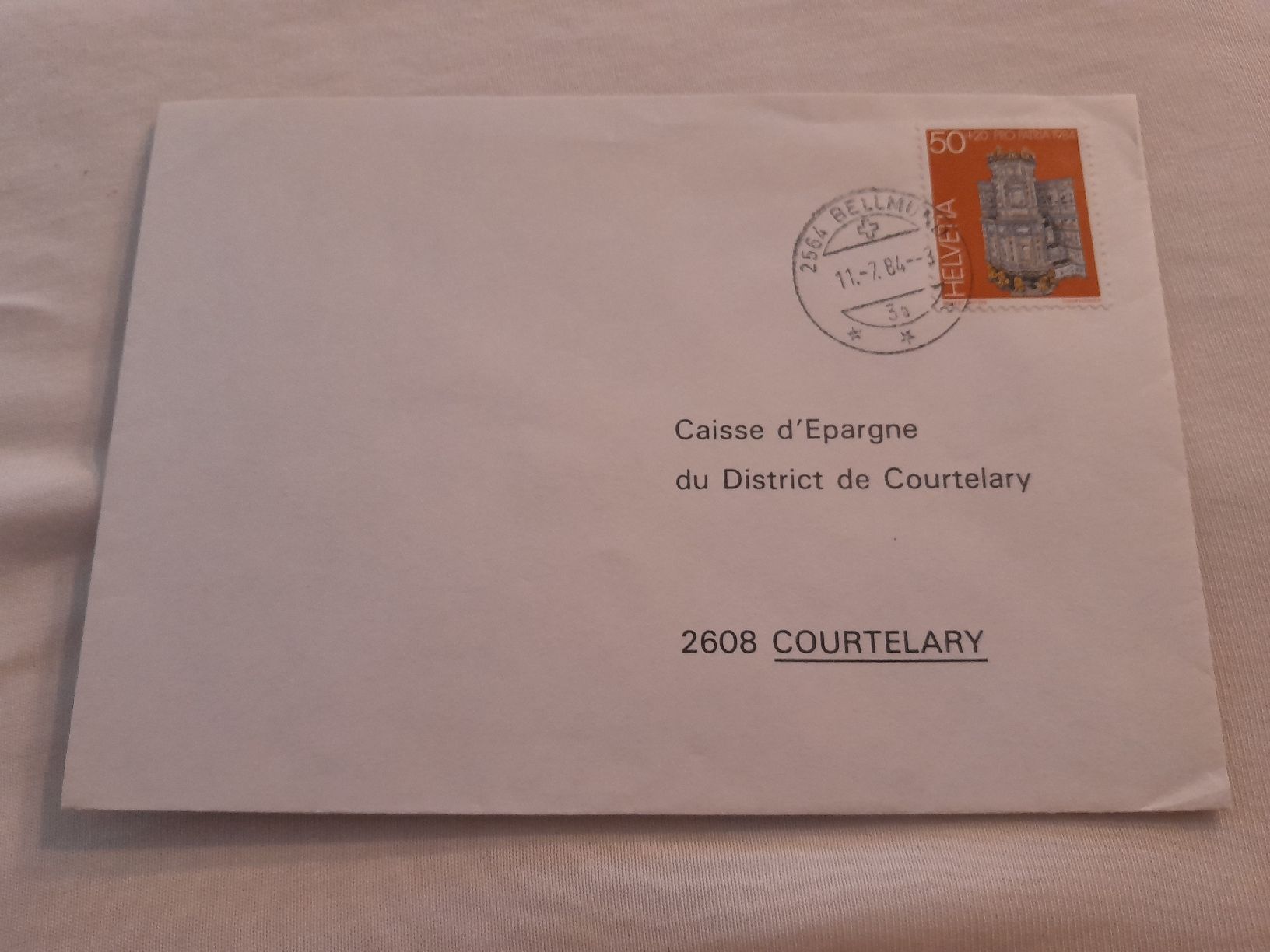 Tutti i francobolli: Rare Enveloppe illustrée 1984, timbre 50cts – Usato da Marly venduto da globetrotter1723