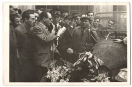 Fotografie Weinbauer Fritz Huxel im Inte