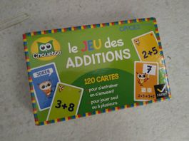 Jeu de société Le Jeu des Additions Chouette 120 cartes C...