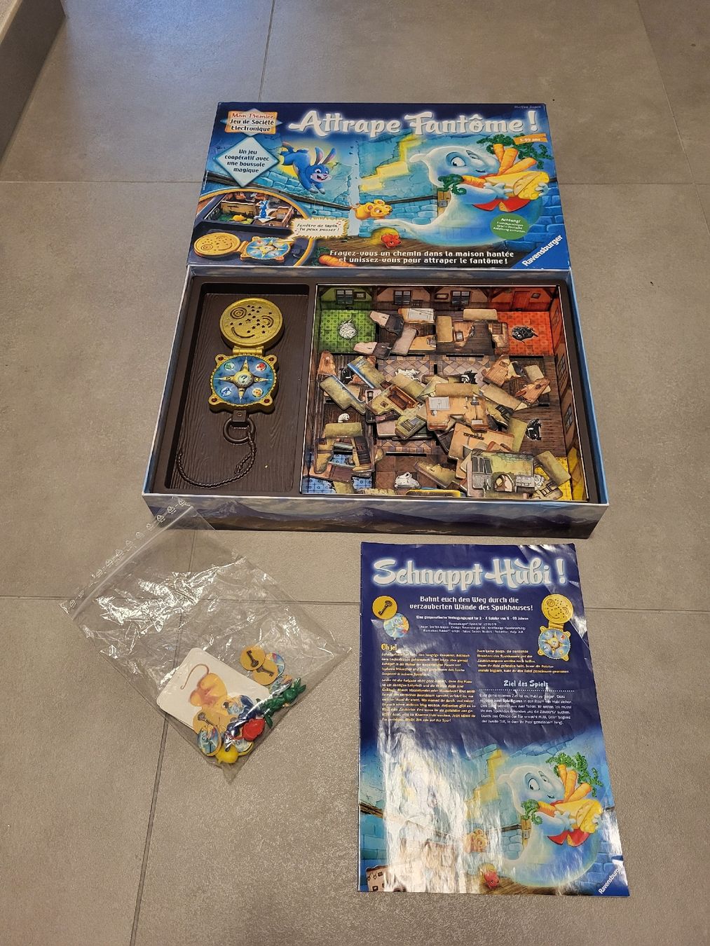 Ravensburger Giochi: Schnappt Hubi! Spiel mit dem frechen Gespenst – Nuovo (secondo la descrizione) da Biel/Bienne venduto da Aare5