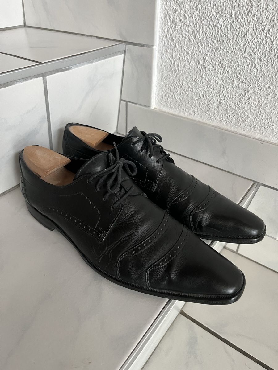 Herrenschuhe: schwarze Businessschuhe - Cuoio – Gebraucht aus Jonschwil von juliana_pluess