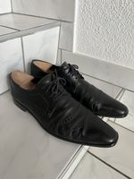 schwarze Businessschuhe - Cuoio