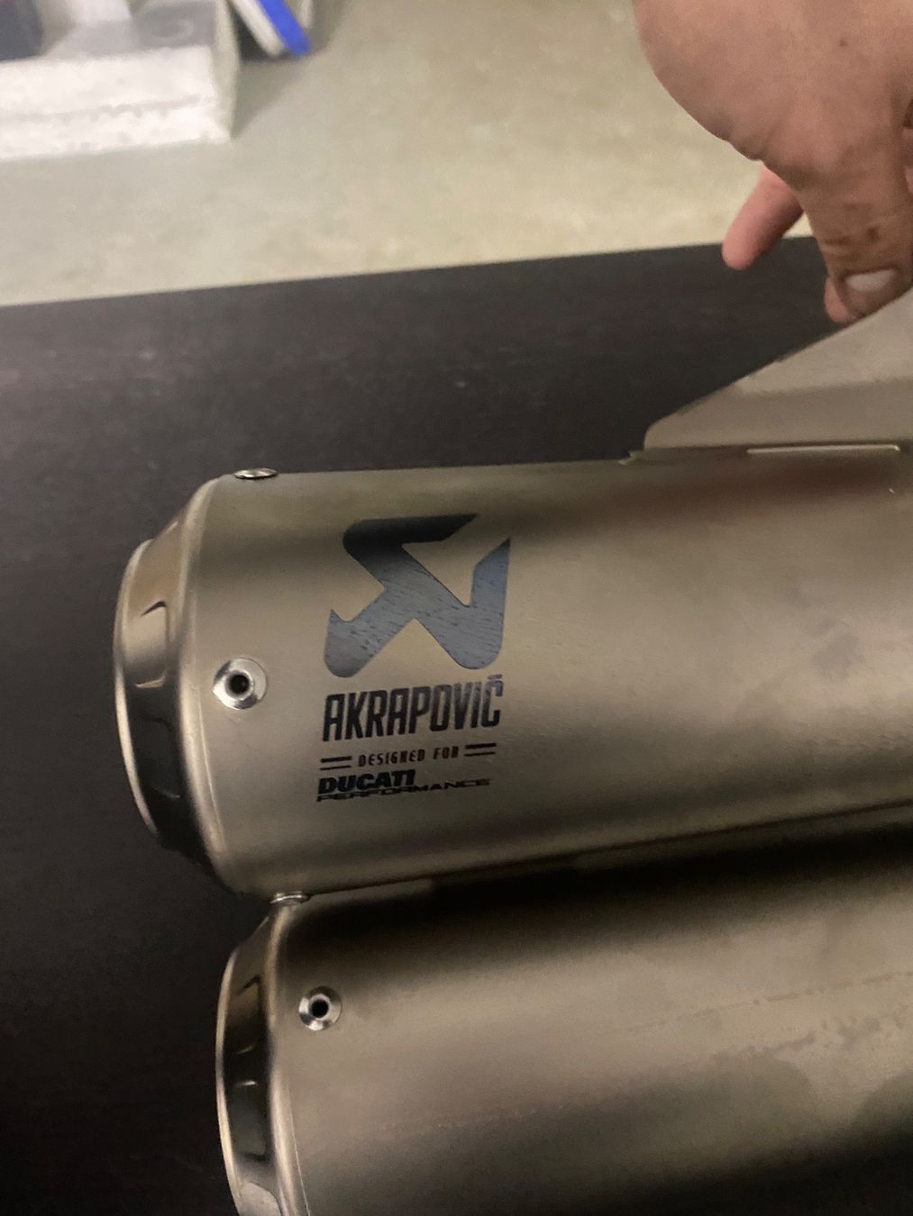 Ducati Sistemi di scarico: Pot d'échappement Akrapovic Ducati – Nuovo (secondo la descrizione) da Gals venduto da aya_p7pd 1
