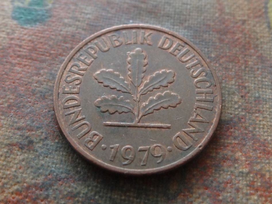 Alle Münzen: DEUTSCHLAND 2 Pfennig 1979 – Gebraucht aus Romanel-sur-Lausanne von Swift13