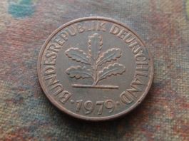 DEUTSCHLAND 2 Pfennig 1979