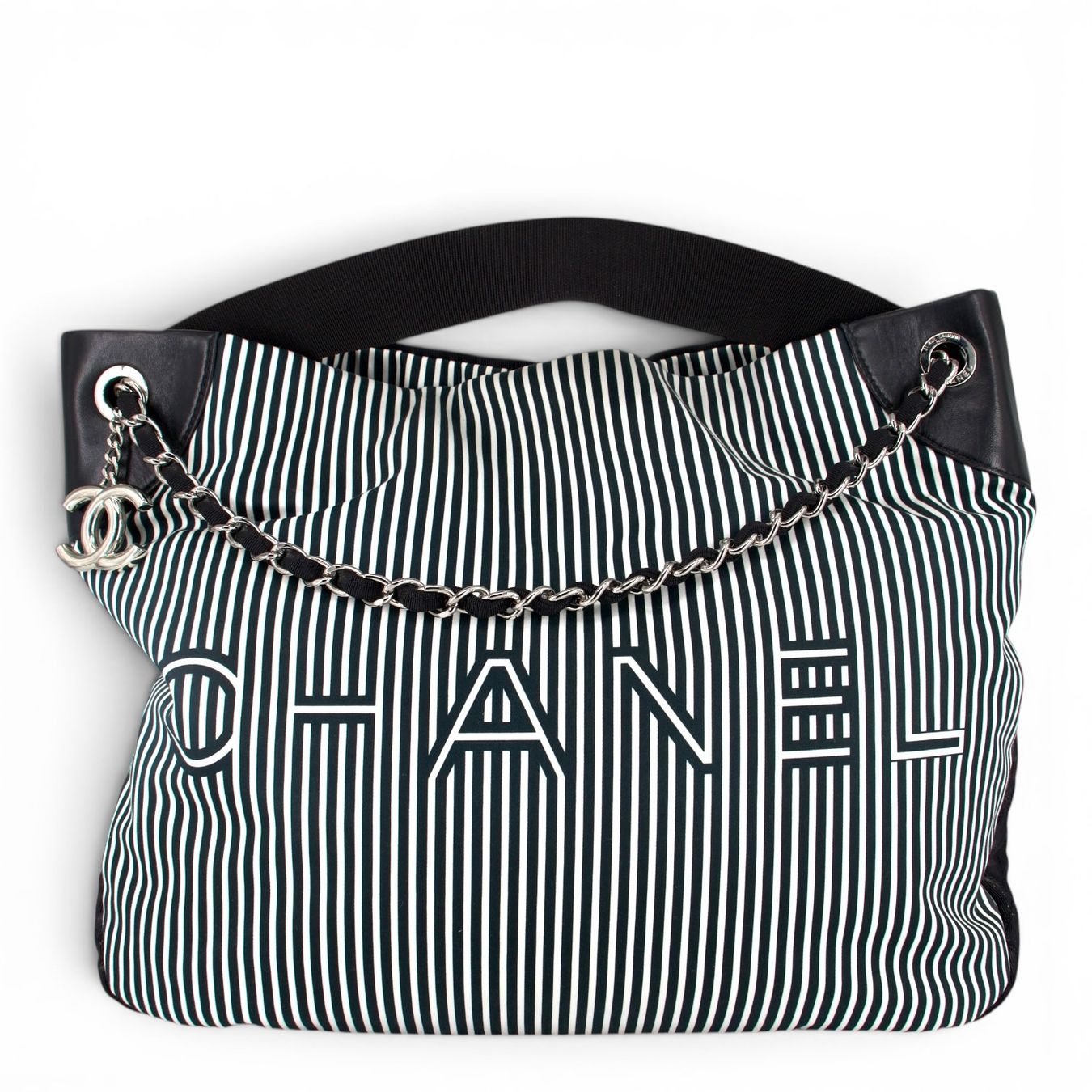 Chanel Taschen für Damen: Chanel Two-way Tasche gestreift – Gebraucht aus Binningen von Designerlabels