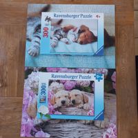 Puzzle 🧩Ravensburger 2× 300 pièces🌺