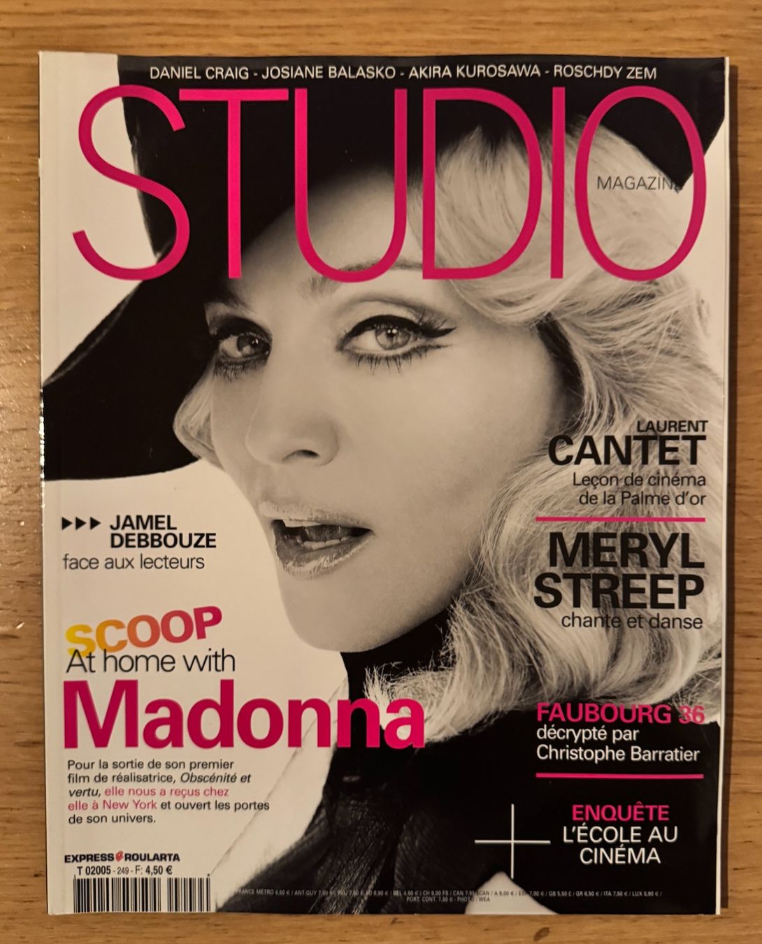 Riviste & Magazine: Madonna STUDIO Magazine septembre 2008 – Usato da Lausanne venduto da davzic