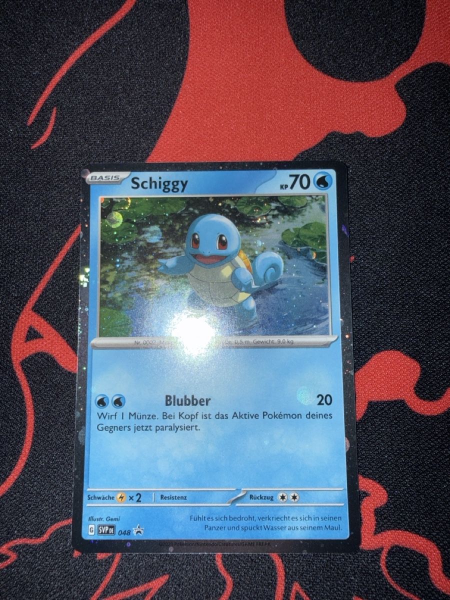 Pokémon Sammelbilder & Trading cards: Schiggy promo de – Neu (gemäss Beschreibung) aus Basel von ari_s727