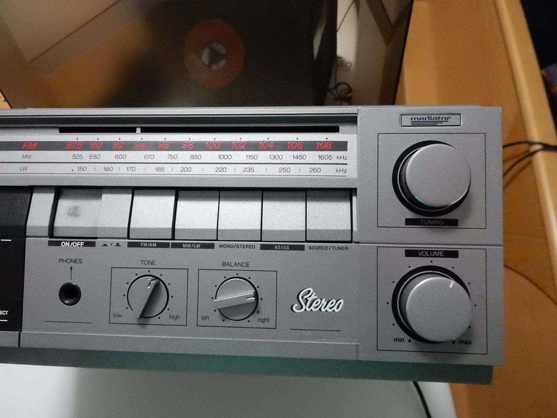 Lettore multimediale & Streamer: Stereo Anlage Mediator Vintage – Usato da Balsthal venduto da Subaru11 1