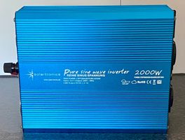 Solartronics 2000W Inverter ideal für Camper, Auto, Boot etc