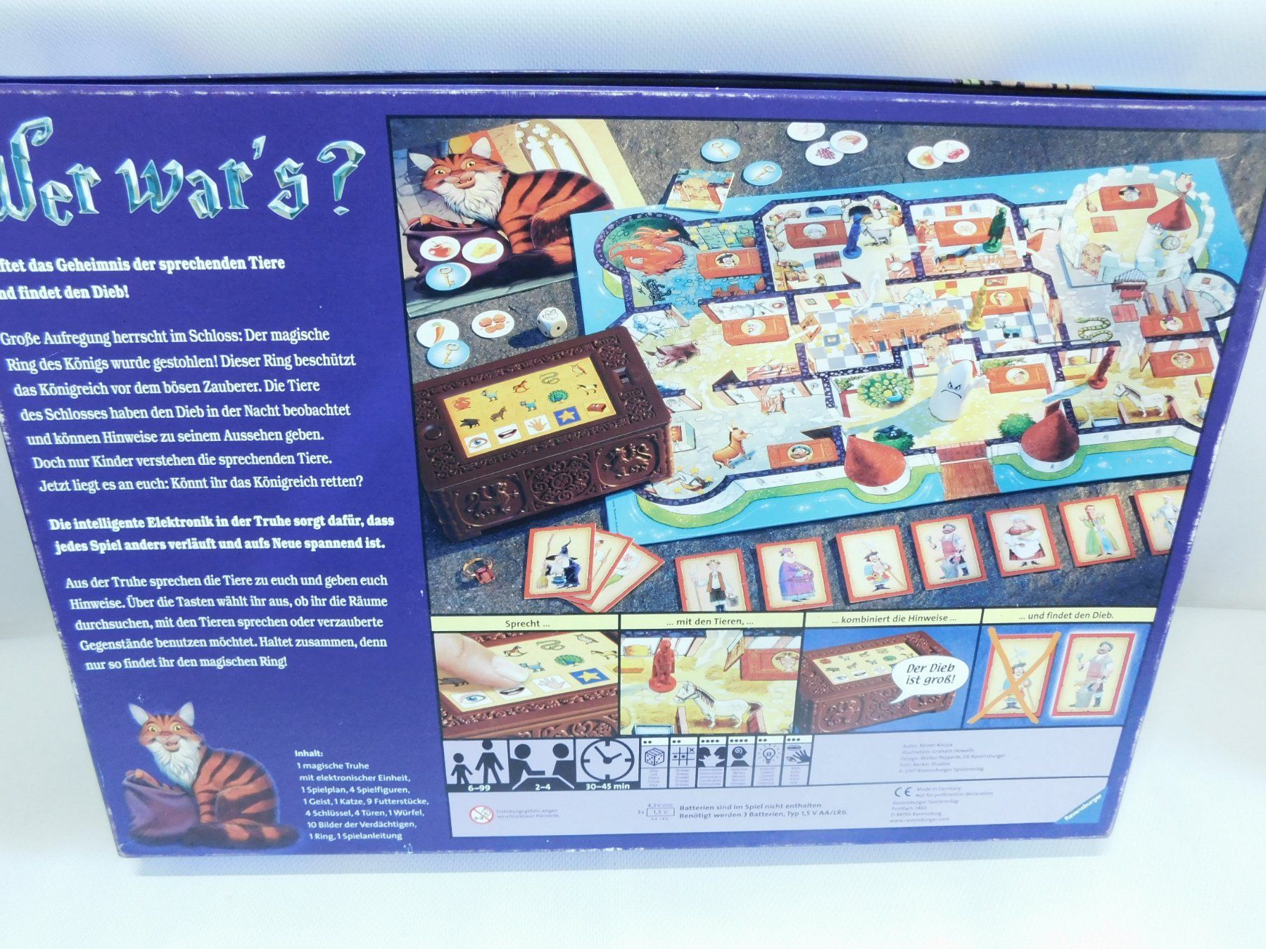 Ravensburger Giochi: Ravensburger Wer war's? Elektronisches Spiel 2008er – Usato da Emmenbrücke venduto da Ulisse-22 6