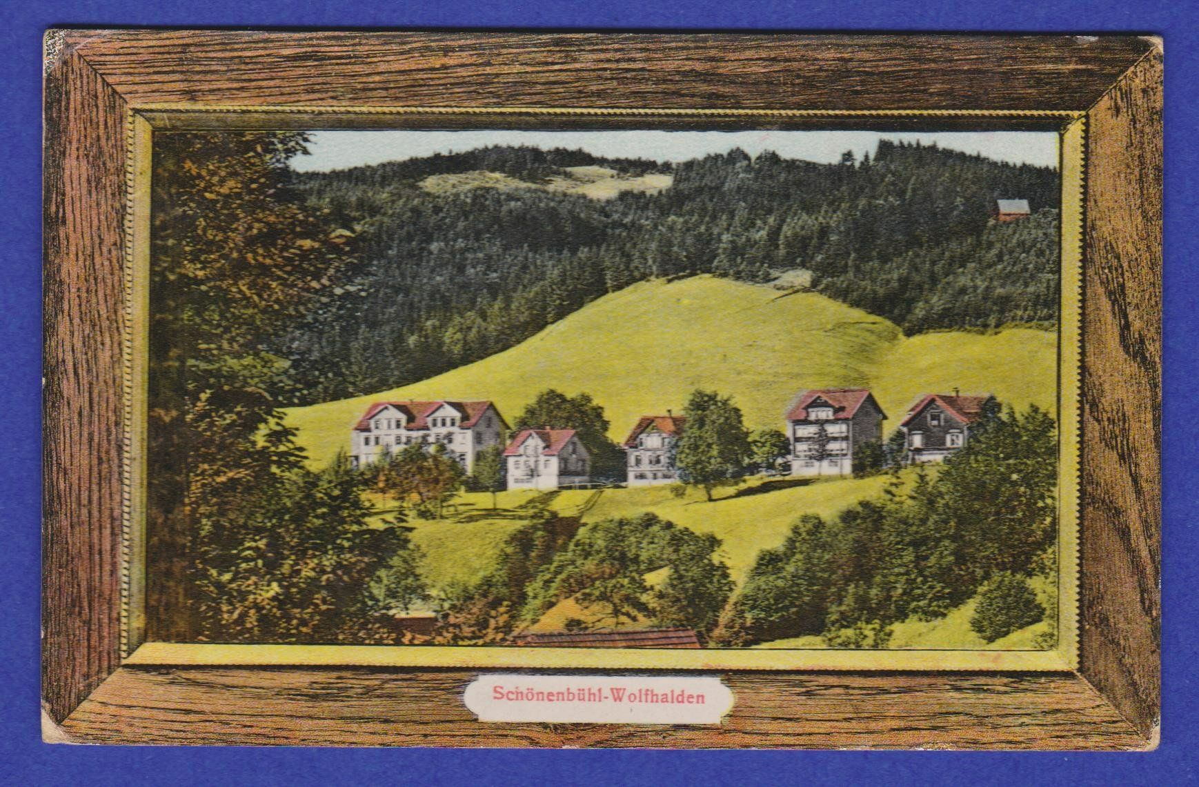 Cartoline postali: Schönenbühl - Wolfhalden  .  3 alte Ansichtskarten 1910/20er – Usato da Vitznau venduto da Ropaku 1