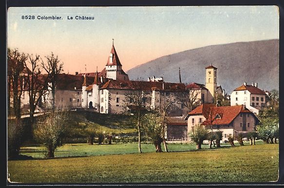 Cartoline postali: AK Colombier /NE, Le Château – Usato da Berlin venduto da bartko-reher
