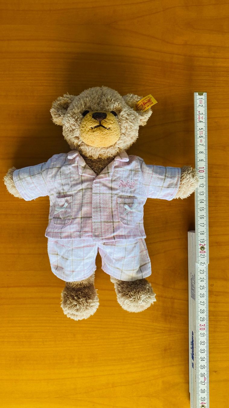 Steiff Giocattoli: Plüschiger Steiff Teddy im Schlafanzug – Usato da Fehraltorf venduto da akl_q6f5 3
