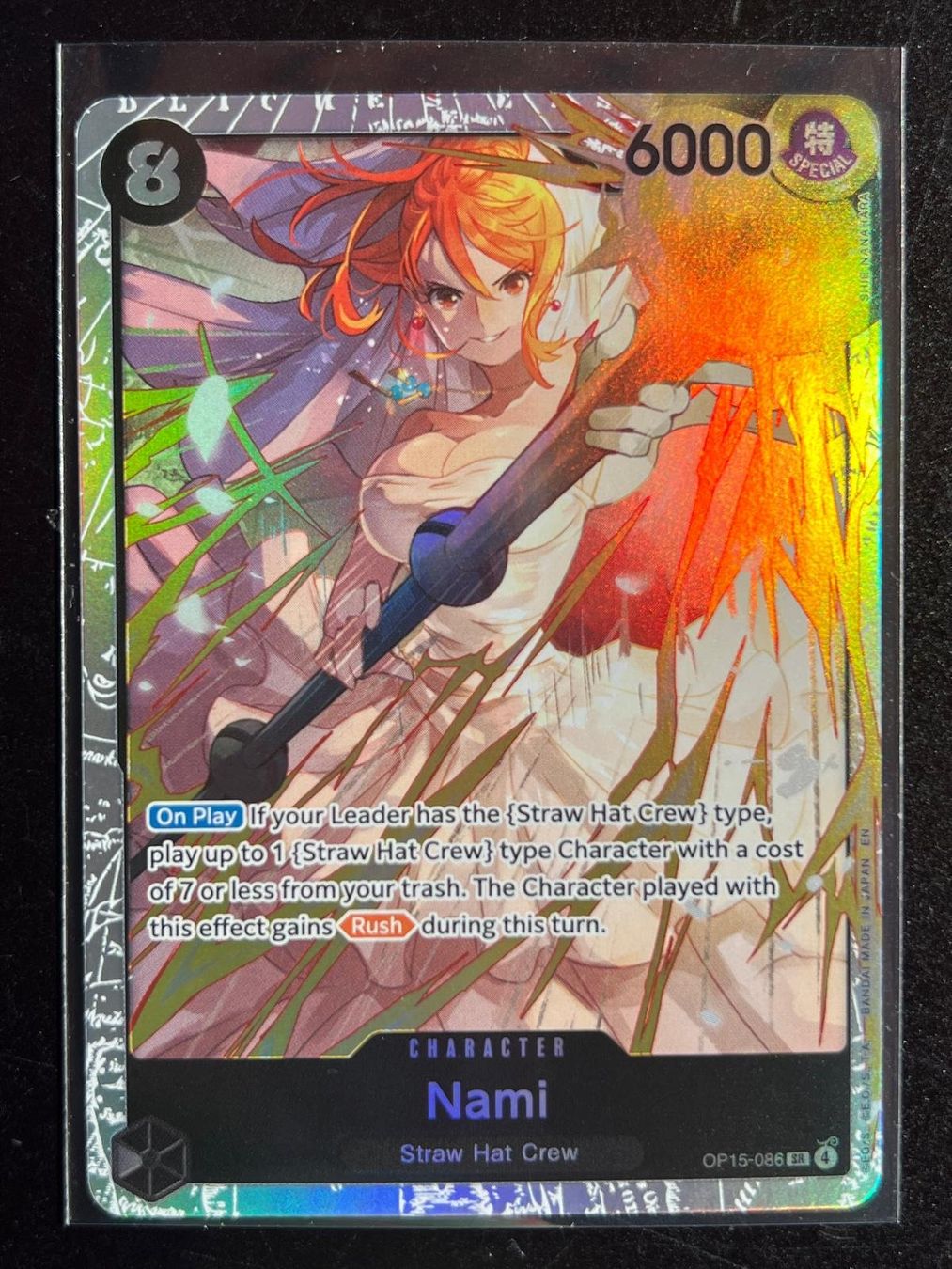 Bandai Cartes à collectionner: Nami OP15-086 SR, Englisch – Neuf (Voir description) à Ins par phil_sinn