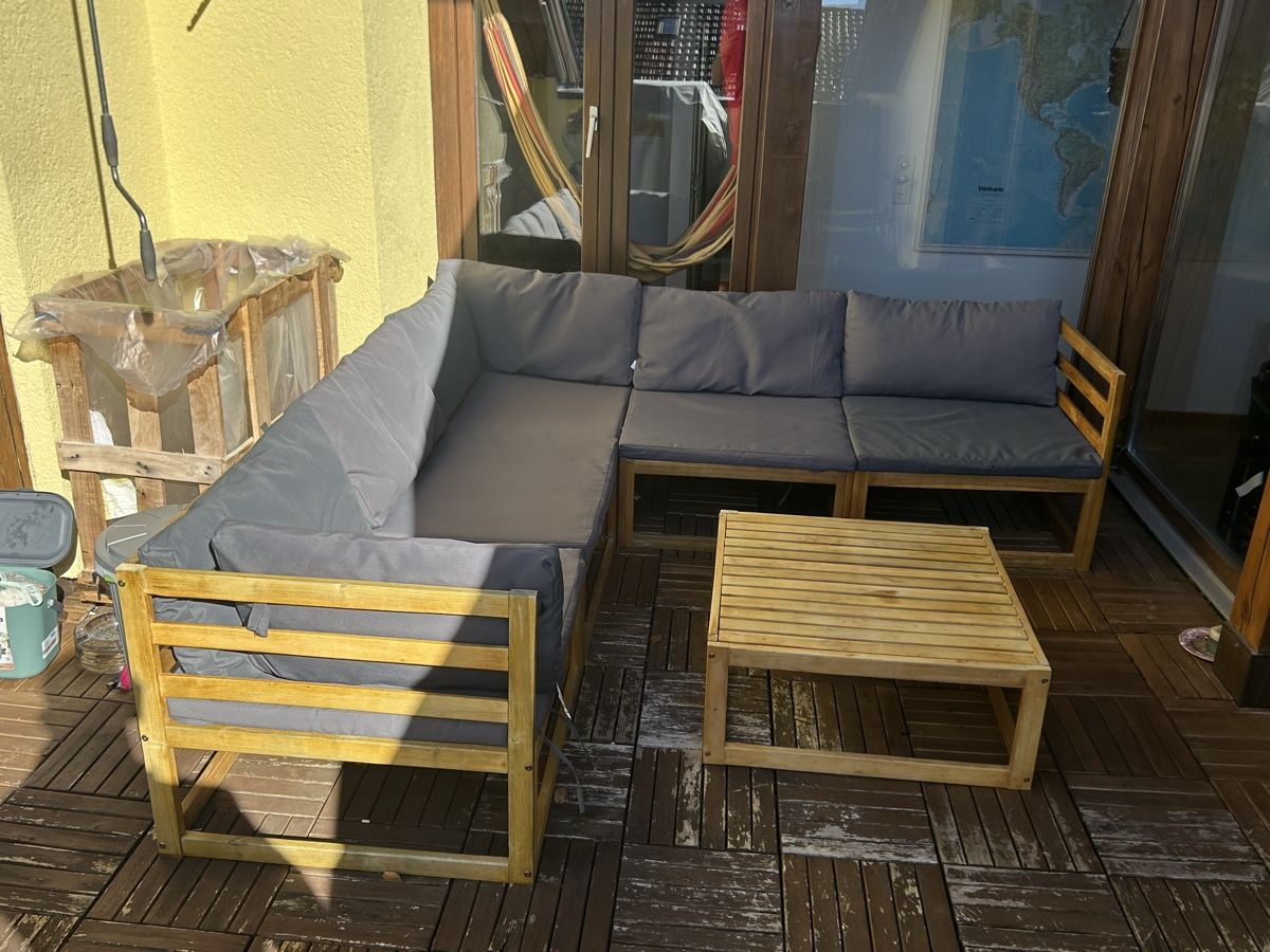 Sofas: Gartenlounge Akazie 6-teilig – Gebraucht aus Toffen von cel_r776 4