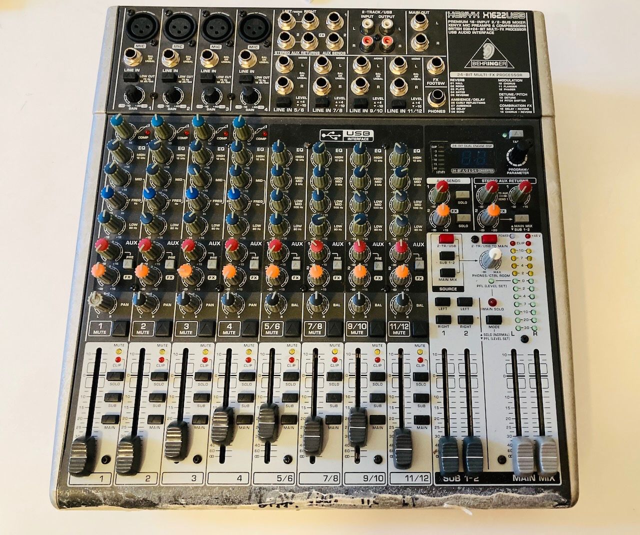 Behringer Mischpulte: Behringer Xenyx X1622 USB Mischpult - Audio Interface – Gebraucht aus Zürich von Bosley1999