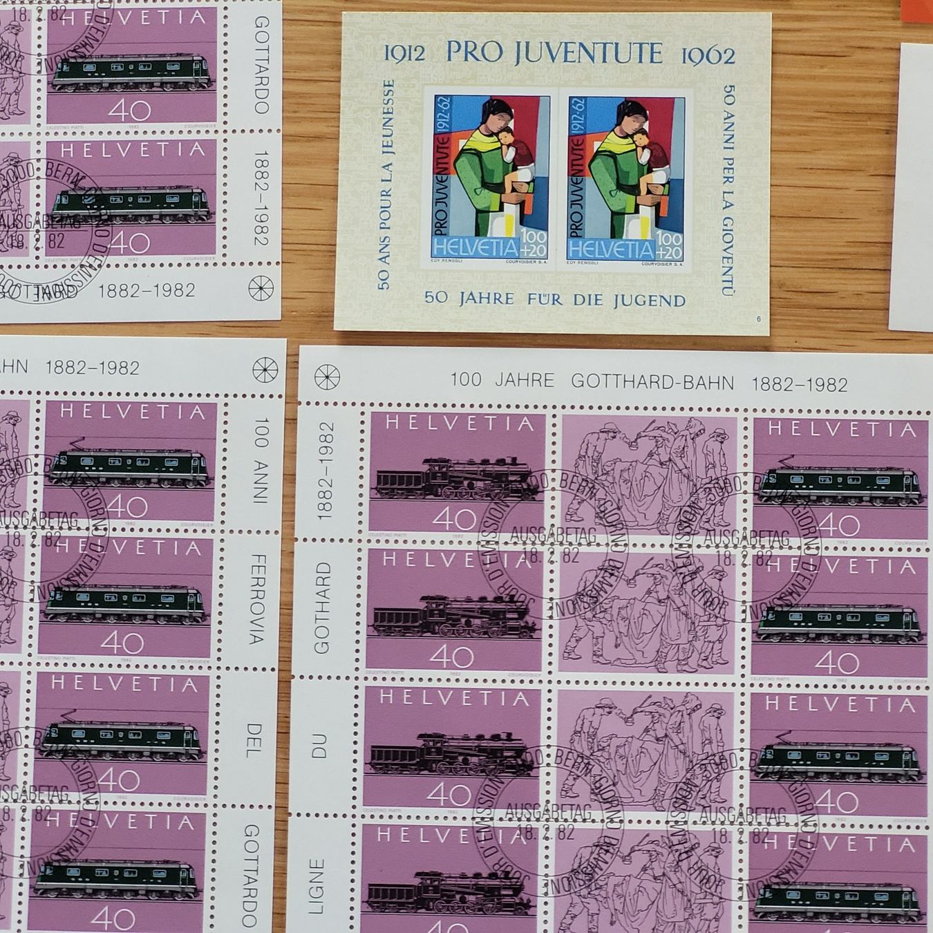Tutti i francobolli: Lot Blocks-feuillet – Usato da Biel/Bienne venduto da Destockweb 5
